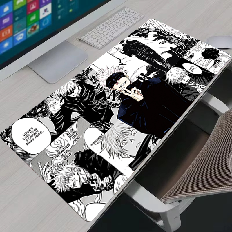 Mouse Pad Cool Anime Jujutsu K - Gaming Keyboard Nearby review and price