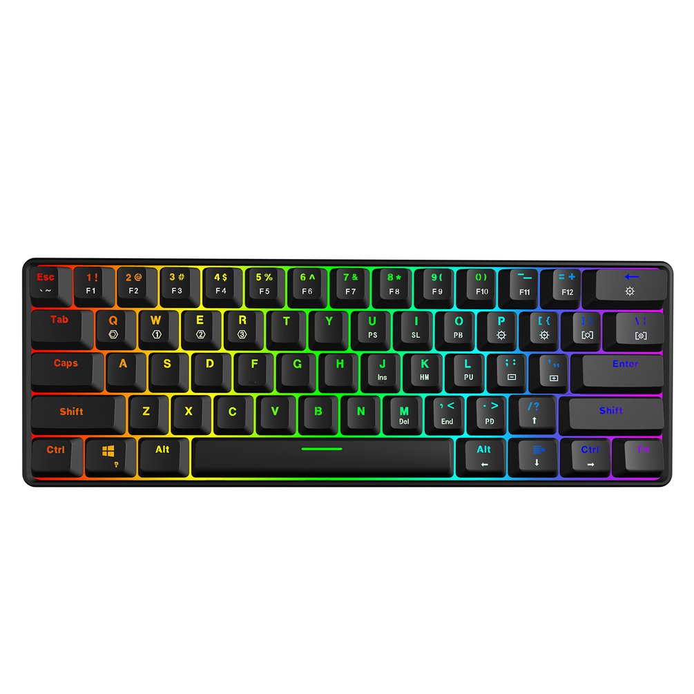 SKYLOONG GK61 Mini Portable 60 - Gaming Keyboard Mini review and price