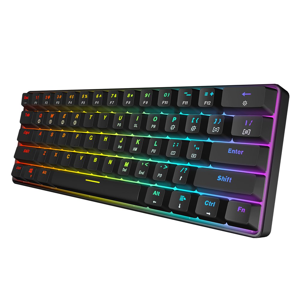 SKYLOONG GK61 Mini Portable 60 - Gaming Keyboard Mini review and price