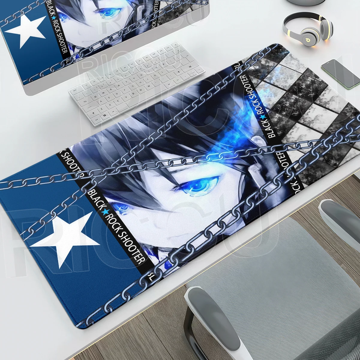 Anime Cool Girl Black Rock Sho - Gaming Keyboard High Ground review and price