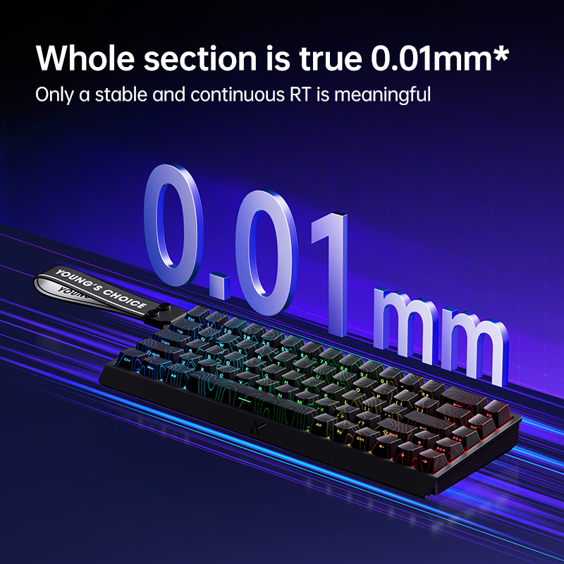 MCHOSE ACE68 Magnetic Keyboard - Gaming Keyboard Hot Swappable review and price