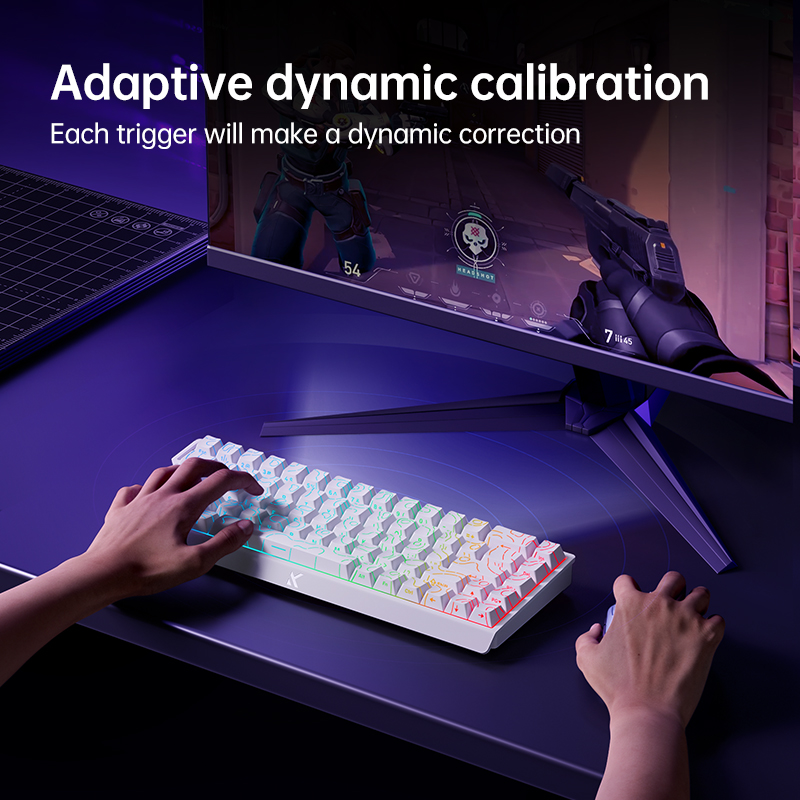 MCHOSE ACE68 Magnetic Keyboard - Gaming Keyboard Hot Swappable review and price