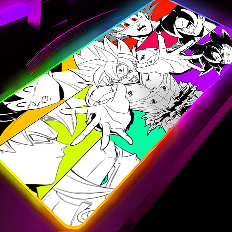 RGB Mouse Pad Dragon Ball Trun - Gaming Keyboard No Rgb review and price