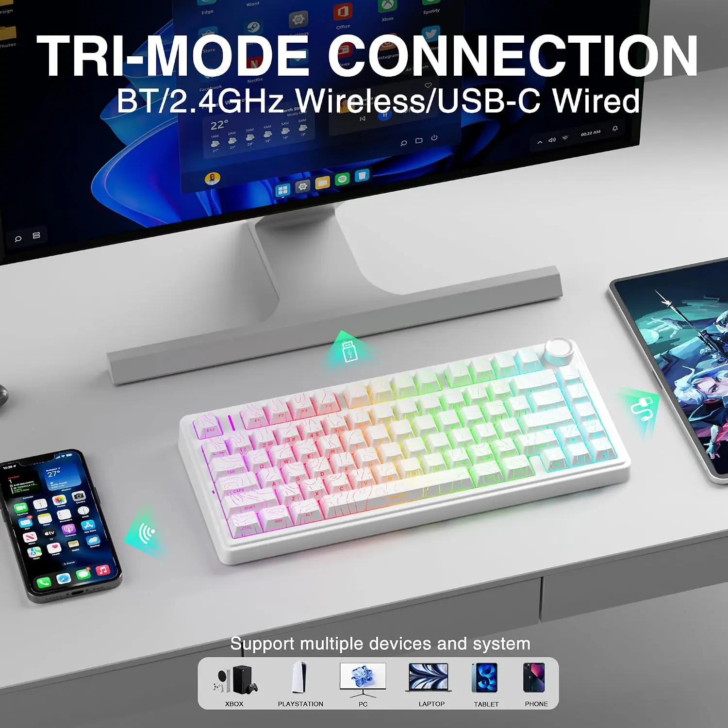 AULA F75 HE Magnetic Keyboard  - Gaming Keyboard No Rgb review and price