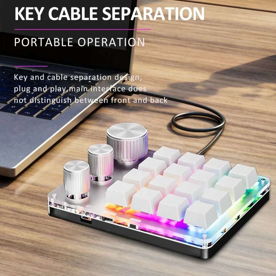 RGB Wireless Bluetooth 3Modes  - Gaming Keyboard Mini review and price