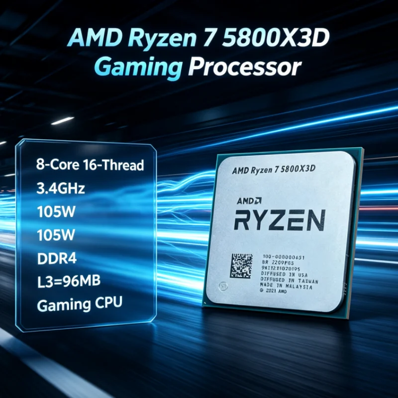 AMD R7 5800X3D 96 MB CPU Proce - Amd Cpu Ryzen 7 review and price